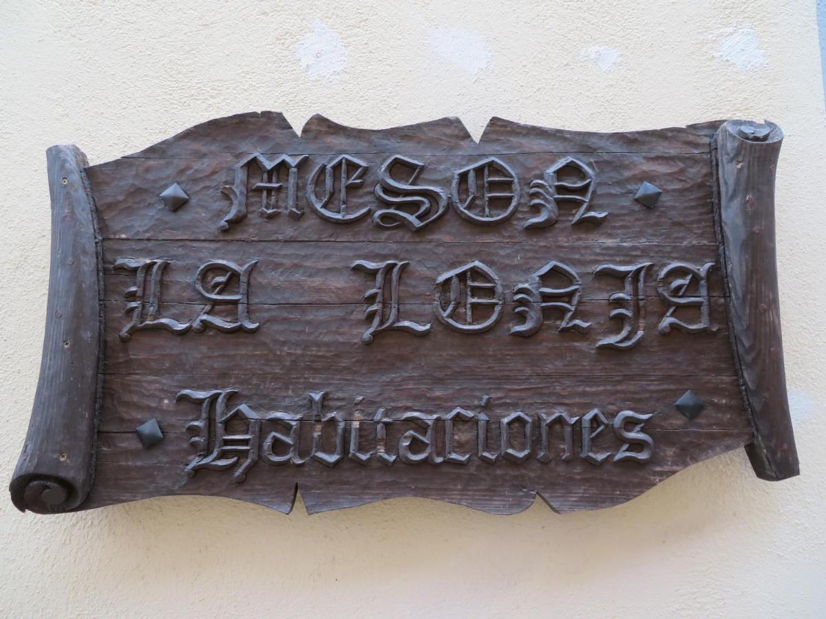 Meson La Lonja Hotel Herbes Exterior foto